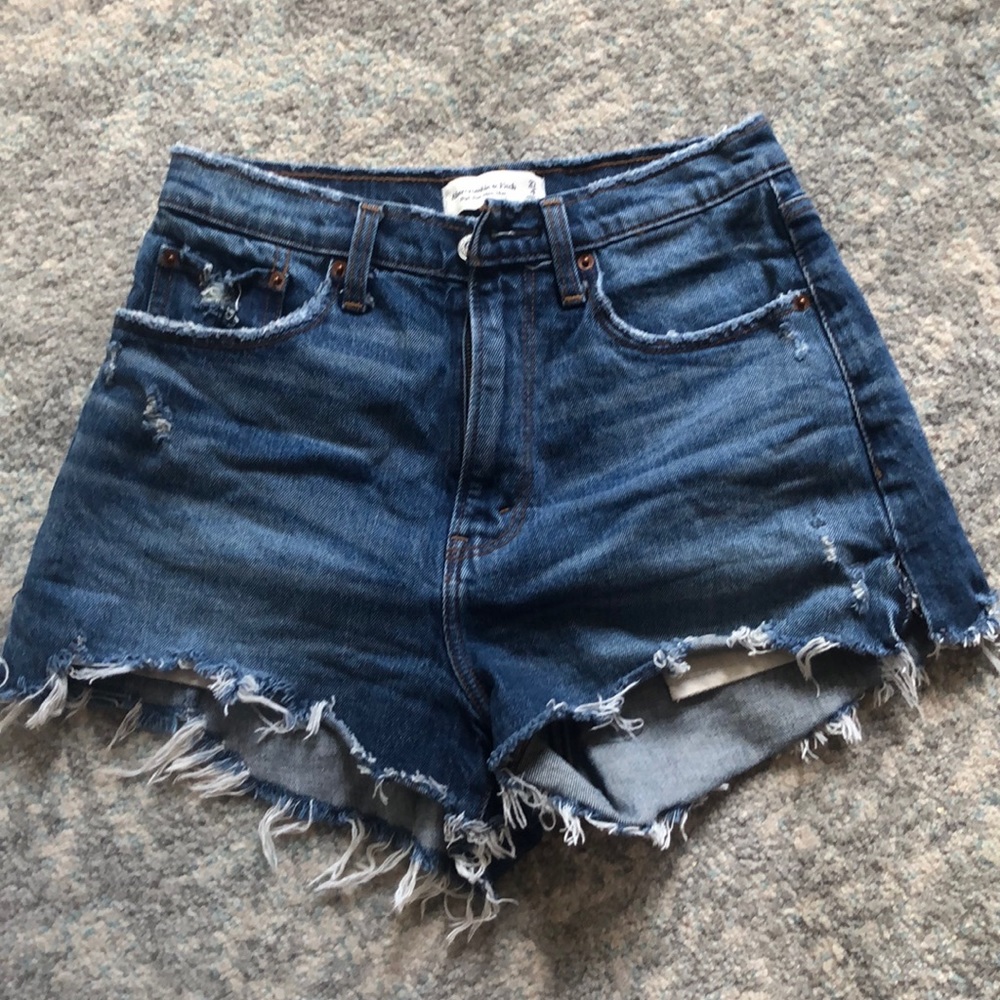 Abercrombie & Fitch Curve Love Shorts Sz4